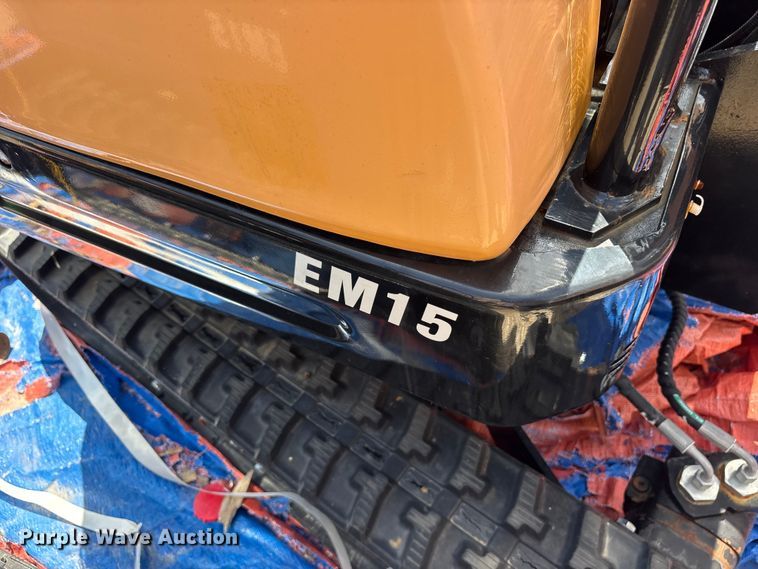 image for item ET0167 2024 Erie EM15 mini excavator