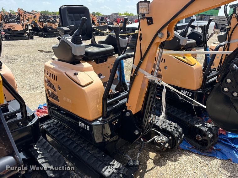 image for item ET0168 2024 Erie EM15 mini excavator