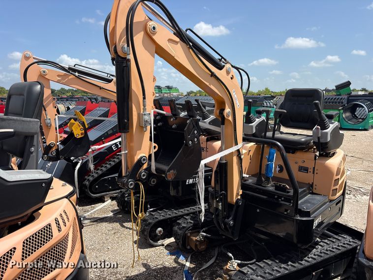 image for item ET0170 2024 Erie EM15 mini excavator