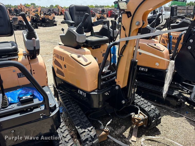 image for item ET0170 2024 Erie EM15 mini excavator