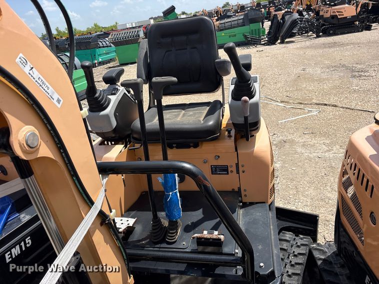 image for item ET0170 2024 Erie EM15 mini excavator