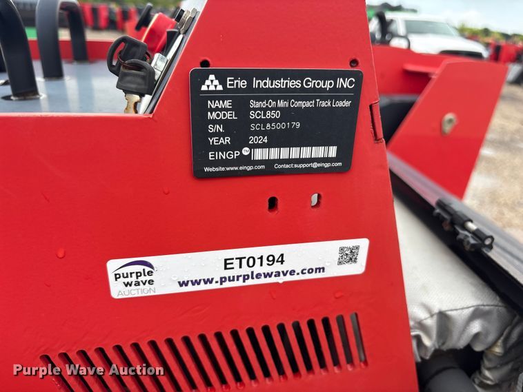 image for item ET0194 2024 Erie SCL850 compact utility loader
