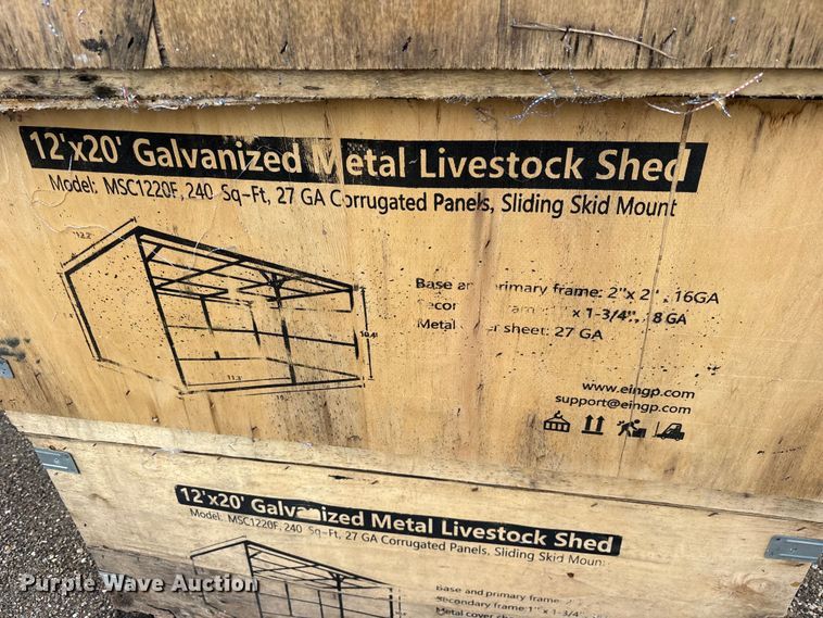 image for item ET0221 (4) Valley Pioneer MSC1220F livestock sheds