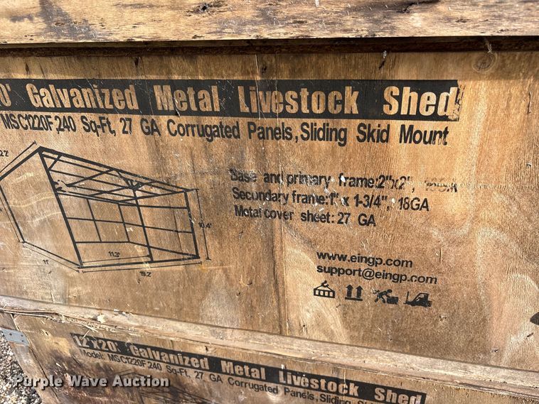 image for item ET0256 (4) Valley Pioneer MSC1220F livestock sheds