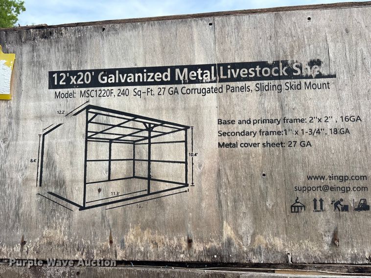 image for item ET0257 (4) Valley Pioneer MSC1220F livestock sheds