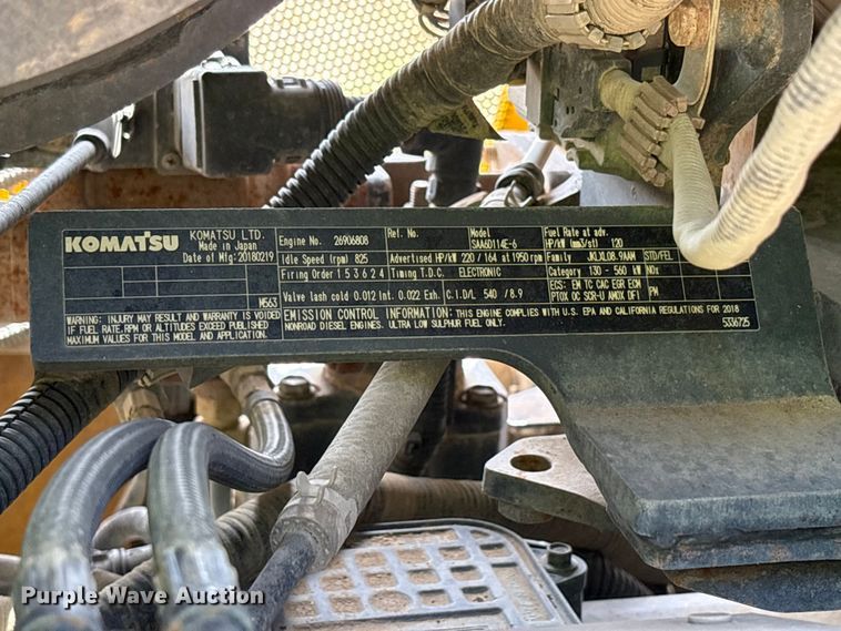 image for item ET0347 2018 Komatsu D65WX-18 dozer