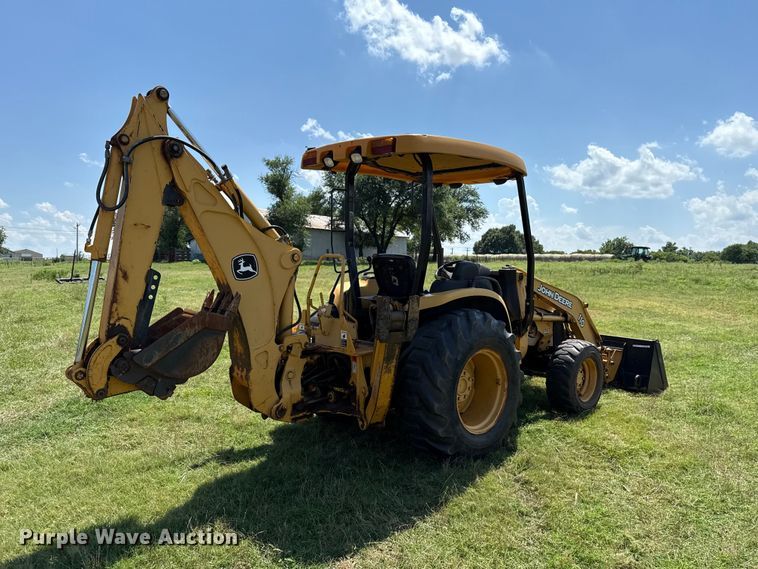 image for item ET6457 2004 John Deere 110 backhoe