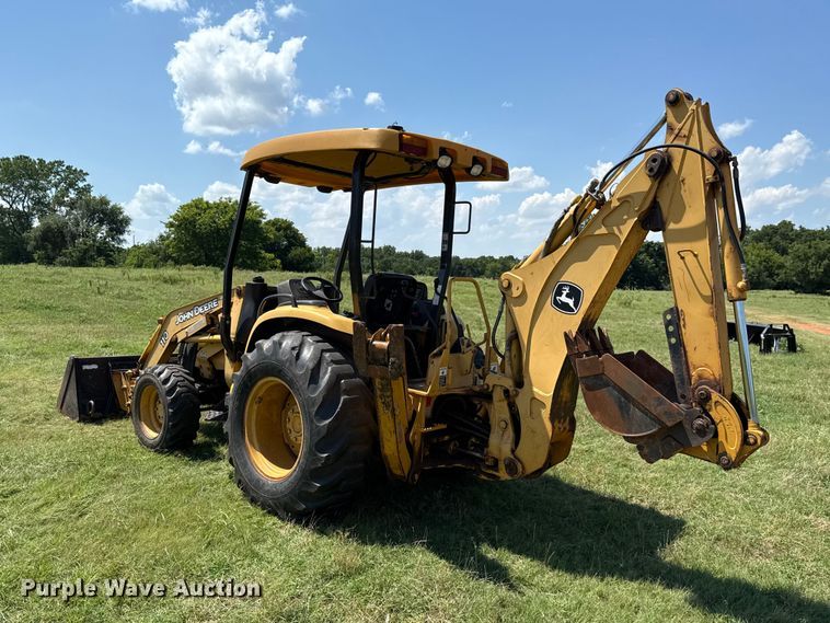 image for item ET6457 2004 John Deere 110 backhoe