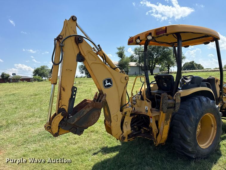 image for item ET6457 2004 John Deere 110 backhoe