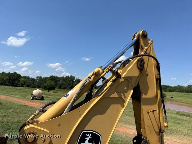 image for item ET6457 2004 John Deere 110 backhoe