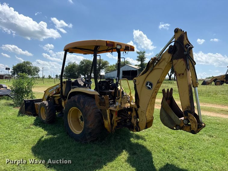 image for item ET6458 2006 John Deere 110 backhoe