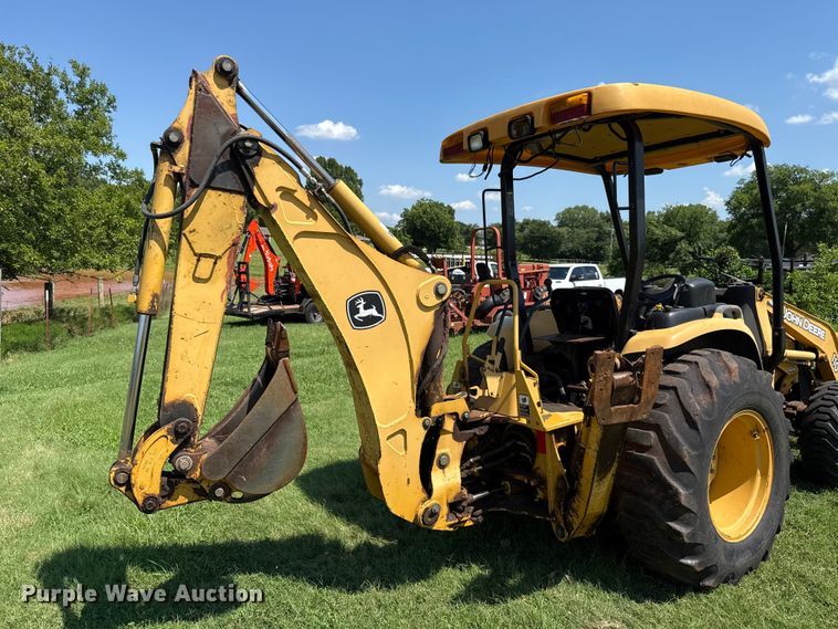 image for item ET6458 2006 John Deere 110 backhoe