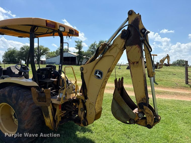 image for item ET6458 2006 John Deere 110 backhoe