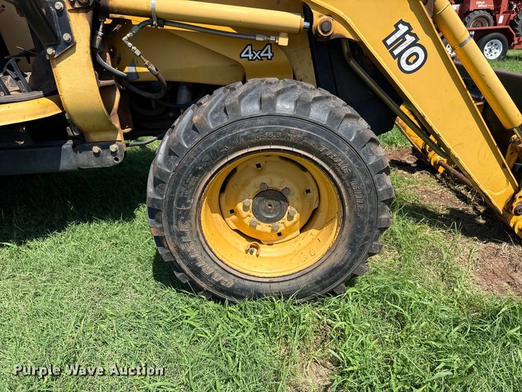 image for item ET6458 2006 John Deere 110 backhoe
