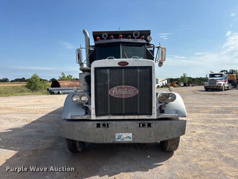 image for item EU5707 1983 Peterbilt 359 dump truck