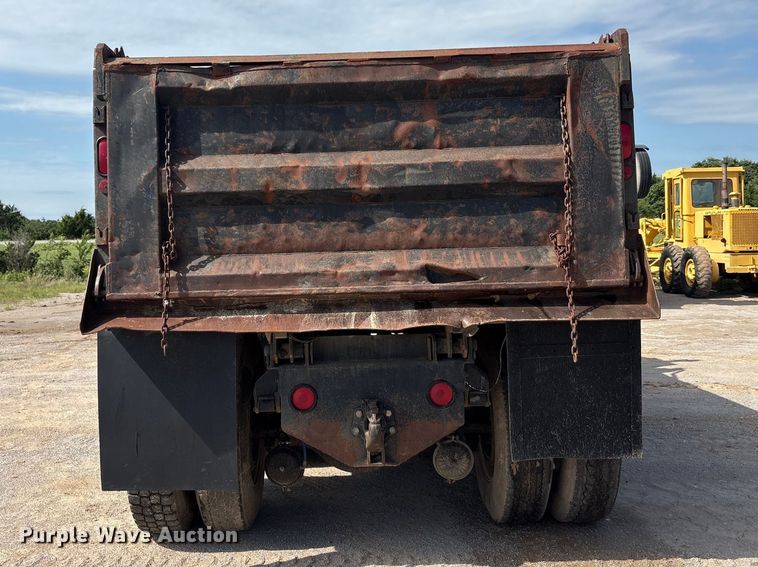 image for item EU5707 1983 Peterbilt 359 dump truck