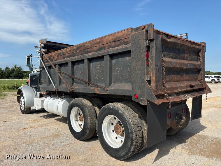 image for item EU5707 1983 Peterbilt 359 dump truck