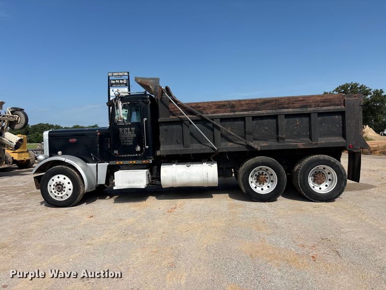 image for item EU5707 1983 Peterbilt 359 dump truck