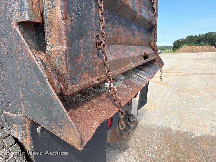 image for item EU5707 1983 Peterbilt 359 dump truck