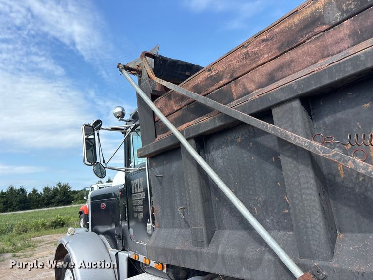 image for item EU5707 1983 Peterbilt 359 dump truck