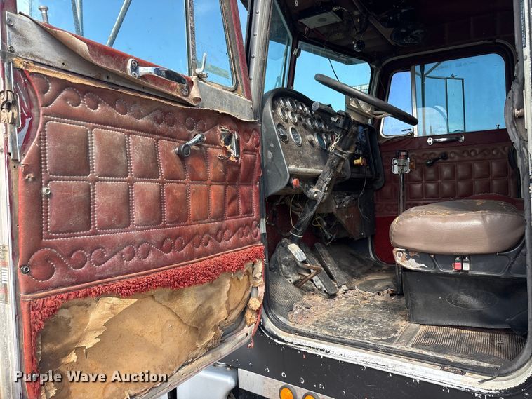 image for item EU5707 1983 Peterbilt 359 dump truck