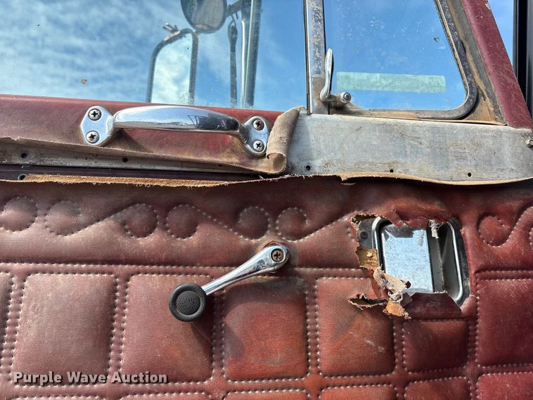 image for item EU5707 1983 Peterbilt 359 dump truck