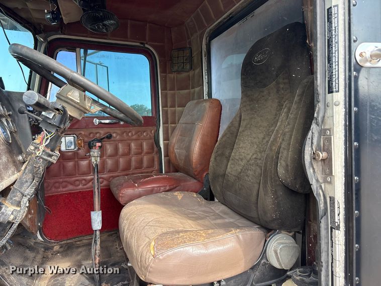 image for item EU5707 1983 Peterbilt 359 dump truck