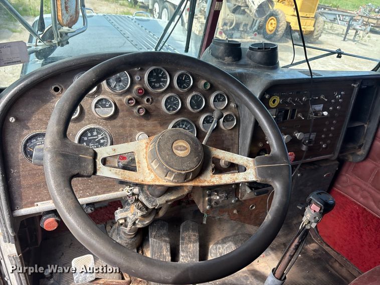 image for item EU5707 1983 Peterbilt 359 dump truck