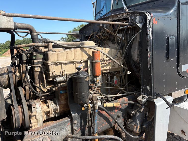 image for item EU5707 1983 Peterbilt 359 dump truck