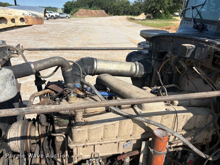 image for item EU5707 1983 Peterbilt 359 dump truck
