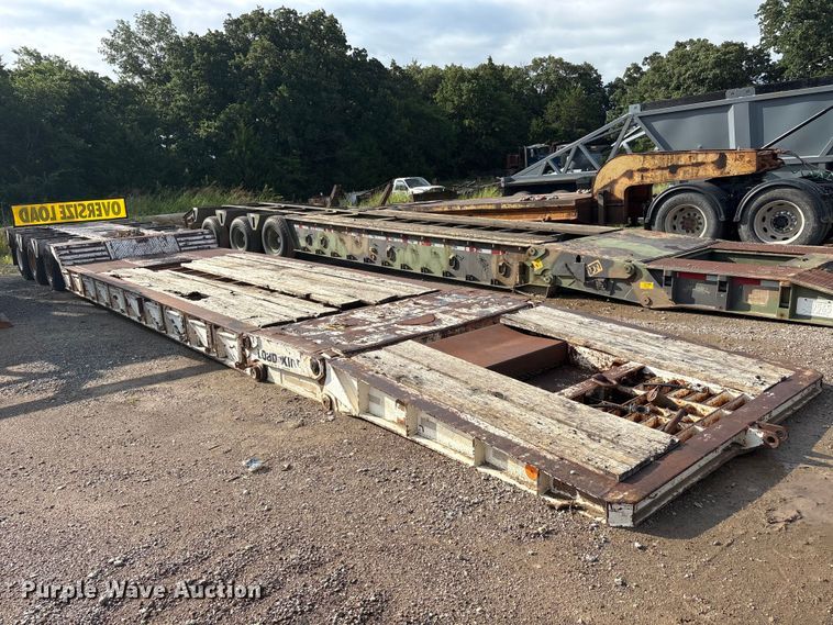 image for item EU5708 1979 Load king 353DF lowboy equipment trailer