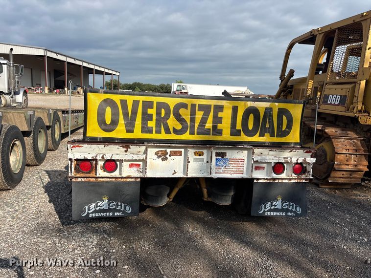 image for item EU5708 1979 Load king 353DF lowboy equipment trailer