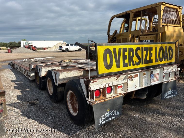image for item EU5708 1979 Load king 353DF lowboy equipment trailer