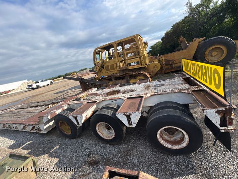 image for item EU5708 1979 Load king 353DF lowboy equipment trailer