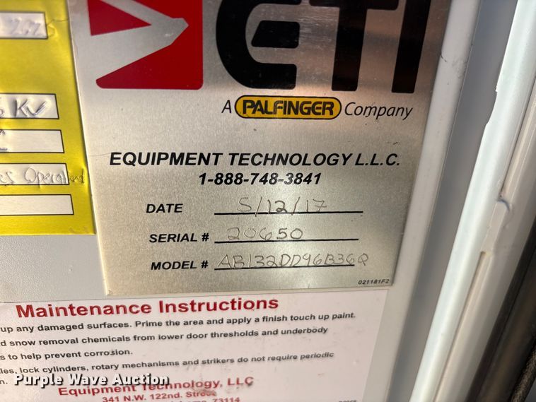 image for item EU5778 2017 Ford F550 bucket truck