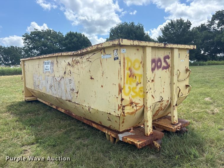 image for item EU5814 Roll-off dumpster