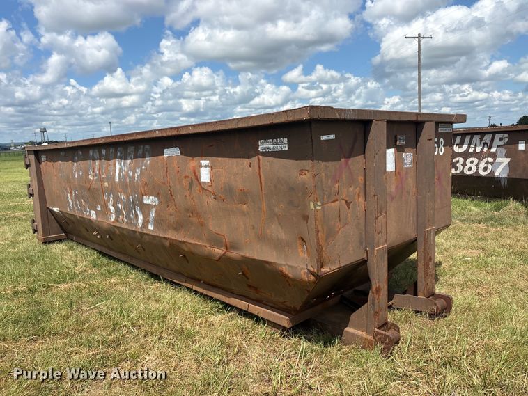 image for item EU5818 Wasteequip Mayfab roll-off dumpster