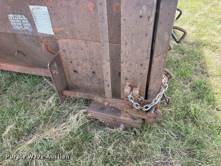 image for item EU5818 Wasteequip Mayfab roll-off dumpster