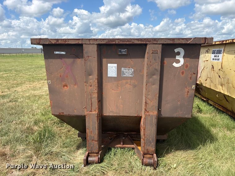 image for item EU5819 Wastequip May Fab  roll-off dumpster