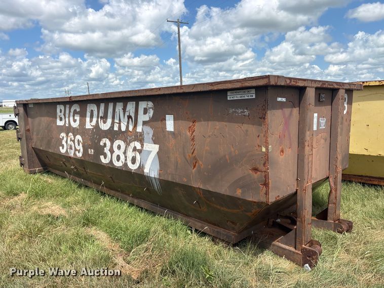 image for item EU5819 Wastequip May Fab  roll-off dumpster