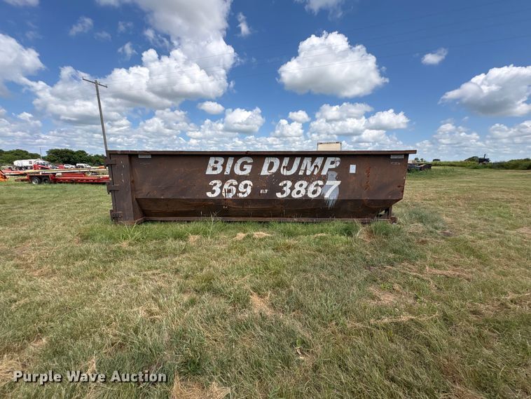 image for item EU5819 Wastequip May Fab  roll-off dumpster