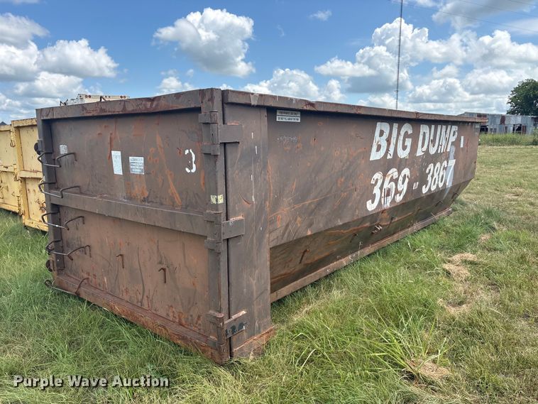 image for item EU5819 Wastequip May Fab  roll-off dumpster