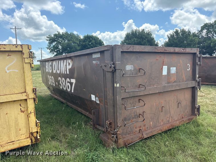 image for item EU5819 Wastequip May Fab  roll-off dumpster