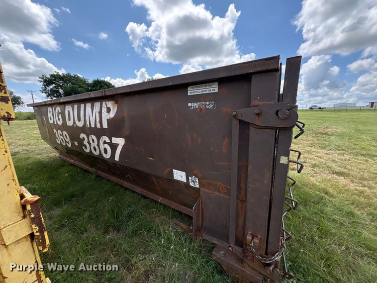 image for item EU5819 Wastequip May Fab  roll-off dumpster