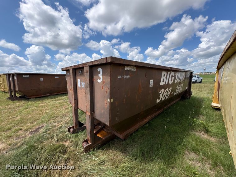 image for item EU5819 Wastequip May Fab  roll-off dumpster