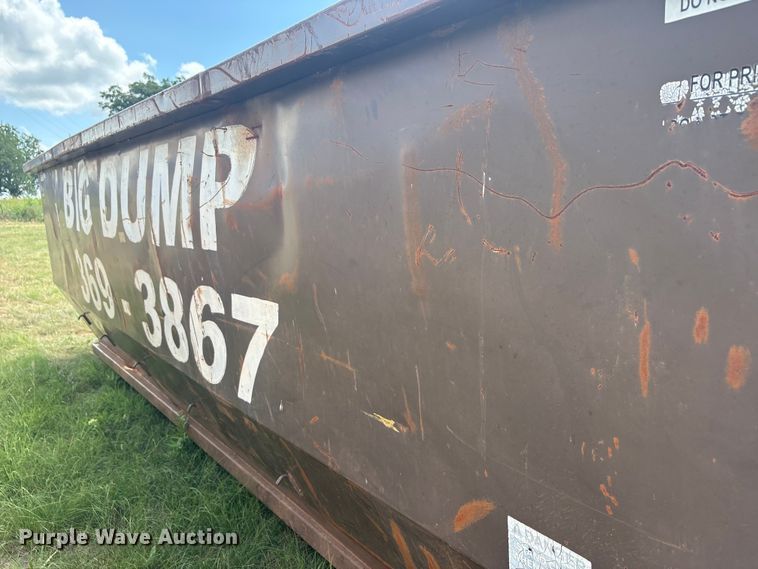 image for item EU5819 Wastequip May Fab  roll-off dumpster