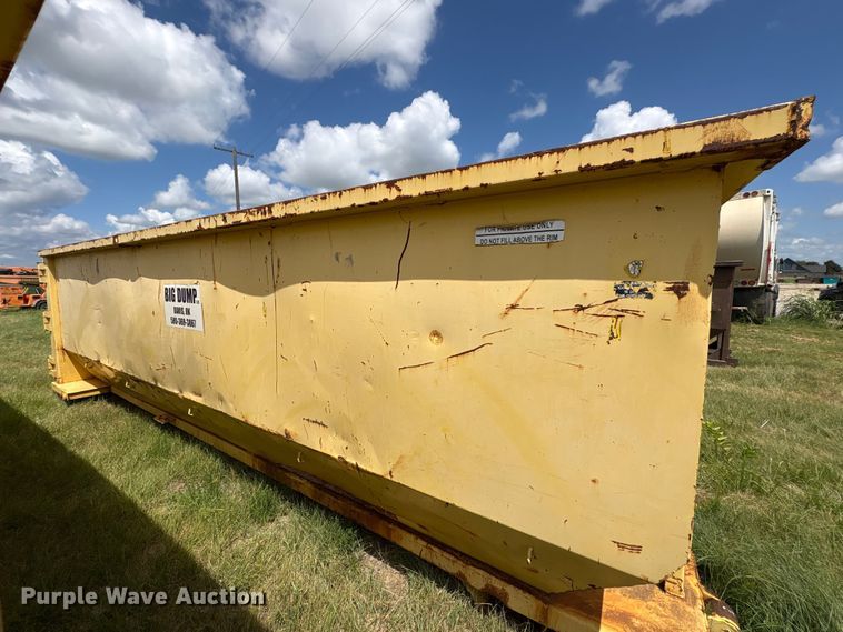 image for item EU5821 Roll offs roll-off dumpster