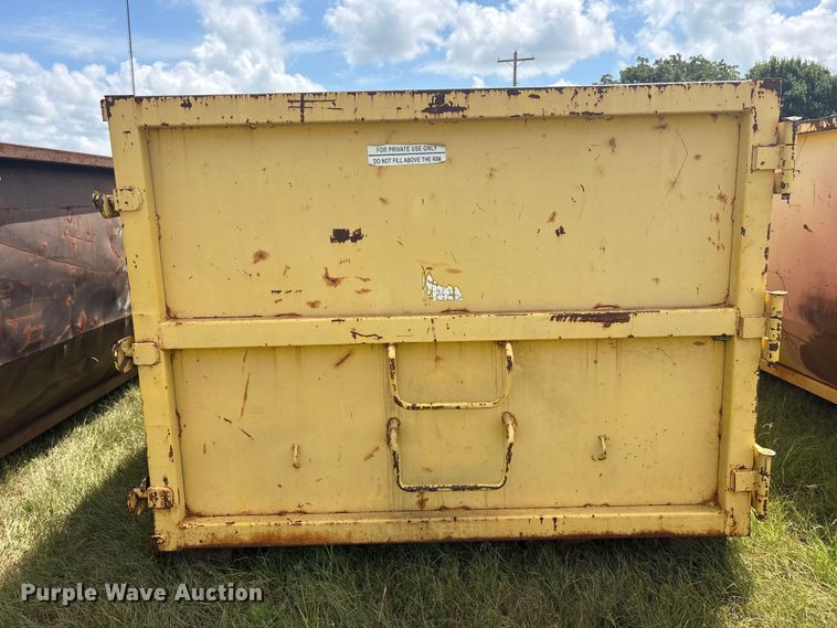 image for item EU5821 Roll offs roll-off dumpster