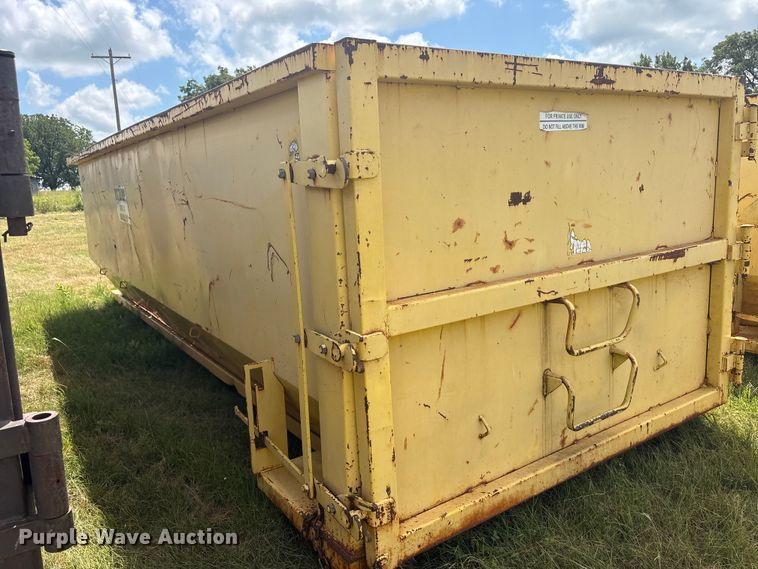 image for item EU5821 Roll offs roll-off dumpster