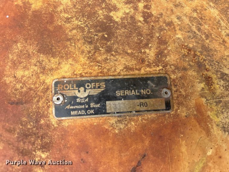 image for item EU5821 Roll offs roll-off dumpster